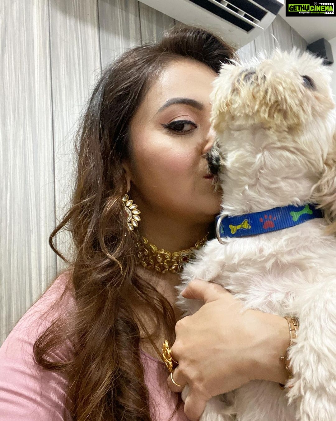 Devoleena Bhattacharjee Instagram - The most beautiful & precious bond i share with my love of my life @angel_bhattacharjee.❤️Since the day she arrived in my life,it has bloomed..Not a single day she forgets to make me laugh and happy.Mumma loves you a lot.God bless you always..i love you shonuuu❤️😍🥰😘. . #BondsthatGoBeyond ❤️ . . Thank you @deepikasingh150 for nominating me.I further nominate @imrashamidesai to upload a photograph with the most precious bonds of your life. @sonytvofficial @sonypicturesnetworks . #devoleenabhattacharjee #angelbhattacharjee #motherdaughter #love #bondsthatgobeyond #GoBeyond
