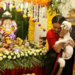Devoleena Bhattacharjee Instagram - #throwback #ganpati2019 @angel_bhattacharjee ❤️🥰