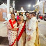 Devoleena Bhattacharjee Instagram - GOVINDA GOVINDA 😇🙏🏻🪷 #devoleena Tirupati Balaji Devasthanams,Tirupati A.P.