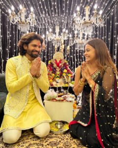 Devoleena Bhattacharjee Instagram - #ganpatibappamorya ❤️🙏🏻😇 Mumbai - मुंबई