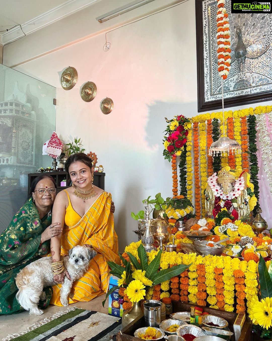 Devoleena Bhattacharjee Instagram - Happy Birthday Maa ❤️🤗 @anima_maa Mumbai - मुंबई