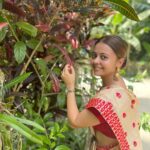 Devoleena Bhattacharjee Instagram - My Motherland My Assam. Axomor jiyori. 😍😇🤗👸 . . . #assamdiaries #hometown #devoleena #awesomeassam #mekhelasador Dhakuakhana