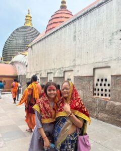 Devoleena Bhattacharjee Instagram - Maa Kamakhya 🙏🏻😇 #kamakhyatemple #assam #guwahati #hometown #blessings #truehappiness Maa Kamakhya Temple_ Nilachal Devi
