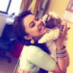 Devoleena Bhattacharjee Instagram - Major Throwback. My Babyyy ❤️🥰🤗 @angel_bhattacharjee . . #throwbackmemories #devoleena Mumbai, Maharashtra