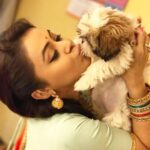 Devoleena Bhattacharjee Instagram - Major Throwback. My Babyyy ❤️🥰🤗 @angel_bhattacharjee . . #throwbackmemories #devoleena Mumbai, Maharashtra