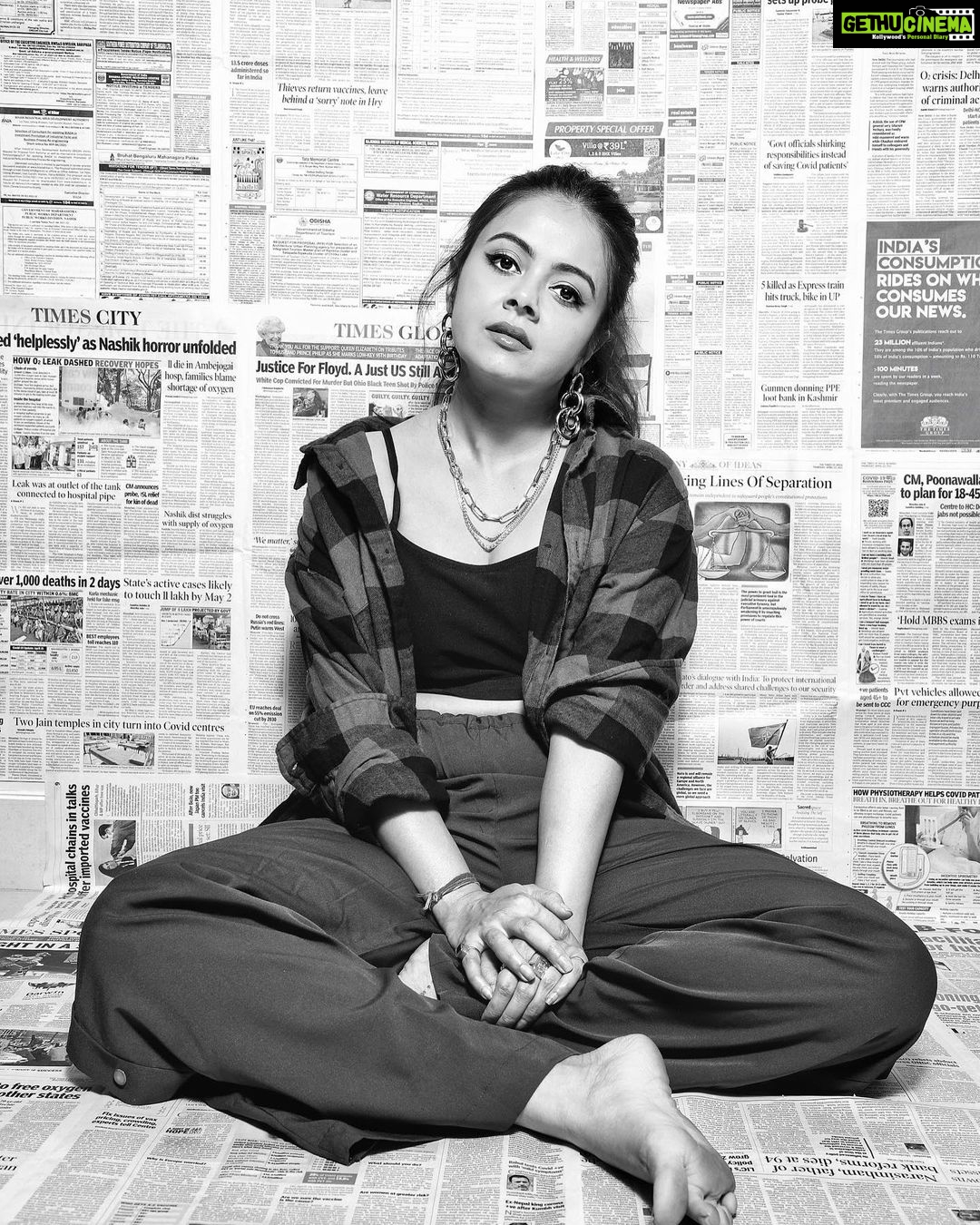 Devoleena Bhattacharjee Instagram - Be a Warrior. Not a Worrier. . . . #devoleena #gratefulalways #goodvibesonly