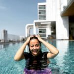 Devoleena Bhattacharjee Instagram – You can find happiness everywhere & anywhere. 🥰😃🧜🏽‍♀️
.
.
.
#waterbaby #healingenergy #devoleena #jakarta #happy #blissful #optimism Jakarta, Indonesia