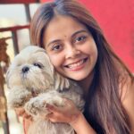 Devoleena Bhattacharjee Instagram - The love of my life. ❤️🤗 @angel_bhattacharjee . . . #devoleena #petmom #beautifulmorning #blessed
