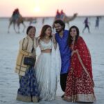 Devoleena Bhattacharjee Instagram - Just a glimpse of how much fun we had at Rann Utsav with these amazing people ❤️ . . . Wearing : @loveandlabelsbyhemakshii . . @rannutsav @gujarattourism . . . #RannKeRang #RannUtsav2022 #RannKiKahaaniya #Gujarat #tourism #gujarattourism #travelcouple #travel #luxurylifestyle #luxury #luxurytravel #travelgram #instagood #whitedesert #desert #india #whitedesert Rann Utsav, Kutch, Gujarat