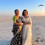 Devoleena Bhattacharjee Instagram - A lavish escape at Rann Utsav Tent City. 🥰❤️🐪 I am missing it already @rannutsav . . #RannKeRang, #RannUtsav2022, #RannKiKahaaniya #devoleena #whitedesert #saltdesert #tentcity #happyme #blessedlife Rann Utsav Tent City, Dhordo, Kutch, Gujarat
