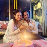 Devoleena Bhattacharjee Instagram - Happy & Unbelievable 1 Month to Us. 🤣❤️🥰 And definitely the crazy one. Many more to this exciting journey ahead. 😘💃🥂 . . #devoleena #newlymarried #couplegoals #1month #gratitude Mumbai - मुंबई