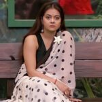 Devoleena Bhattacharjee Instagram - Testing tides 🌊 It tests you , it breaks you but yet you have to survive this difficult phases inside the BiggBoss 🏠 Outfit: @almostfamous.in Styled by: @shikshabhansali_ Assisted by: @styleby_chintaljadeja_ ...... #devoleena #devoleenabhattcharjee #omggirl #bb15 #biggboss15 #staystrong #strengthwithin