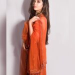 Digangana Suryavanshi Instagram - 🧡🧡🧡🧡 Photographer: @fashionbyrahulsharma Styled by @rimadidthat Suit @labelnikkiej