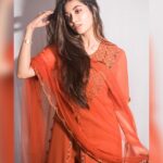 Digangana Suryavanshi Instagram - 🧡🧡🧡🧡 Photographer: @fashionbyrahulsharma Styled by @rimadidthat Suit @labelnikkiej