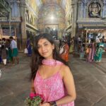 Digangana Suryavanshi Instagram – Meenakshi Sundareshwarar temple 🙏🏻 

Outfit @myshka_fashion 
Styled by @rimadidthat Meenakshi Amman Temple Thirumangalam