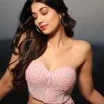 Digangana Suryavanshi Instagram - So basically the first picture is for people who have asked me if I wear fake lashes. I guess you can figure it out here that I don’t wear fake lashes. Haha Photographer - @akshayrathodphotography Makeup & Hair - @leenaofficials Outfit - @aarushi_av Team - @greenlight__media