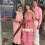 Digangana Suryavanshi Instagram – Meenakshi Sundareshwarar temple 🙏🏻 

Outfit @myshka_fashion 
Styled by @rimadidthat Meenakshi Amman Temple Thirumangalam