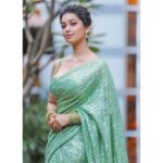 Digangana Suryavanshi Instagram - 💚💚💚 Photographer :- @anujmalkanphotography Saree :- @kmundhe4442 Stylist :- @kmundhe4442 Hair :- @amuthevar and team Earrings by @rubansaccessories X @rimadidthat