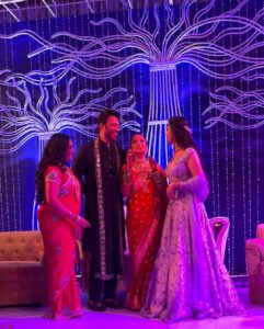 Digangana Suryavanshi Instagram - Wish you guys abundance of happiness, love, laughter and togetherness! Yuhi haste rehna, shadi mubarak! Lots of loveee❤️❤️❤️ @jainvick @lokhandeankita 🥰🥰