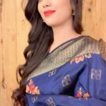Digangana Suryavanshi Instagram - Enjoyed wearing the beautiful sari’s by @karagiri_ethnic ❤️ Makeup Artist: @sunny_makeup_artist Stylist : @aishamouse_label Photographer : @abhay_r_kriti Location : @muddystudio Location facilitated by :@studio211mumbai