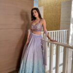 Digangana Suryavanshi Instagram - #24🌈❤️🌸👸🏻 Styling partner- @rimadidthat Lehenga- @qbysoniabaderia