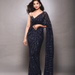 Digangana Suryavanshi Instagram - Have I ever mentioned that my favourite attire is a saree? Styling - @stylebyriyajn Photographer: @ashish_sawant__ Makeup: @raksha_khandelwal_ Makeup partner @europegirlcosmetics Hair: @sidandpiyu Wearing- @kalkifashion Jewellery- @blingvine Location: @studio211mumbai