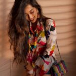 Digangana Suryavanshi Instagram - Colour splash 🌈 📸 @anjalivuduta Outfit @trenbee_ X @rimadidthat