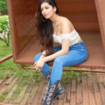 Digangana Suryavanshi Instagram – 🤍💙🖤 

Stylist: @styledbyhenal
Boots @albertotorresi X @rimadidthat
Photographer: @harshd_photography
Makeup: @makeupbyroshnibafna
Hair: @makeupbyayehsa
Outfit: @noeuds.in
Location: @theresortmumbai