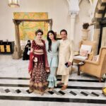 Digangana Suryavanshi Instagram - Ibu and Paa 🤗❤️ @raakheepunjabi @raampunjabimvp