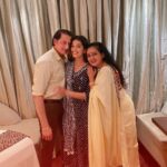 Digangana Suryavanshi Instagram - Happy birthday papa! Love you so much! Not a single dull moment when You, Maa and I are together! ❤️❤️ Outfit @kamodinee_jaipur Jutti @kurrbat Park Hyatt Hyderabad