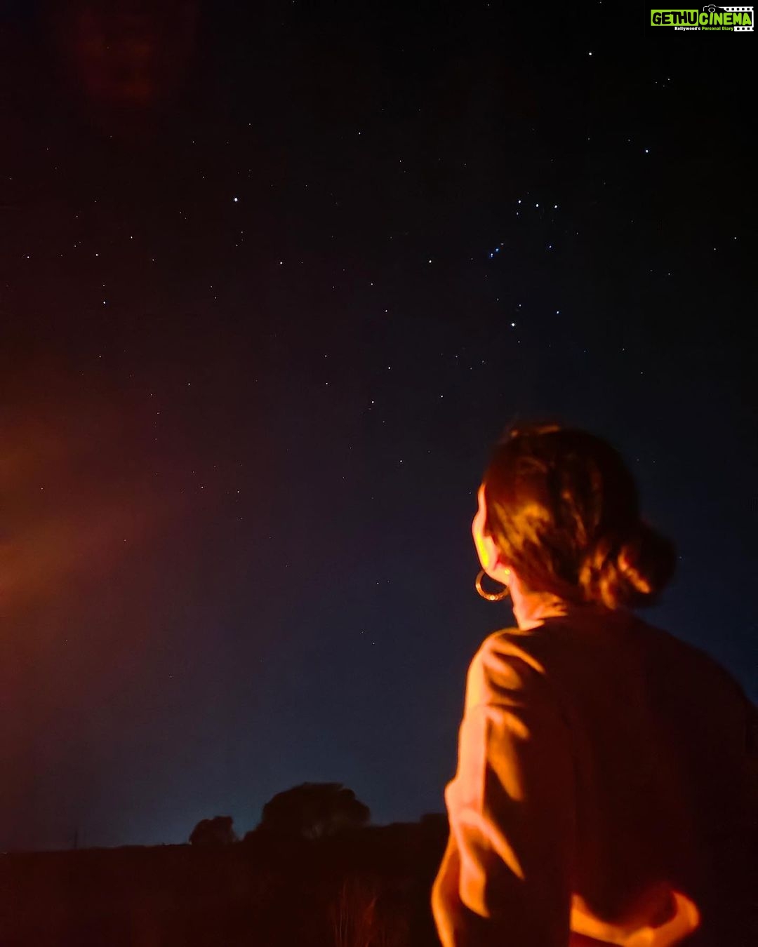 Digangana Suryavanshi Instagram - A legit starry night! Haven’t seen so many stars in a while... 🤩 #Badami #karnataka #shootlife #travel