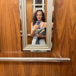 Dipannita Sharma Instagram – Mandatory 🤳& more … 

#travelmoments #travelandme #elevator #restroom