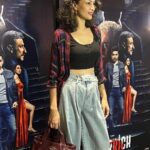 Dipannita Sharma Instagram - Some ‘December’ layering in Mumbai :) for the screening of #maarrich last evening … In theatres now ! ♥️ Photo credits : @kashishthakur_official ( erm why did we not take a picture ? Thank you much , btw top credits to you ! & followed by #Shaazmeen closely ) #9thdecember #denimsandchecks #sneakerboots