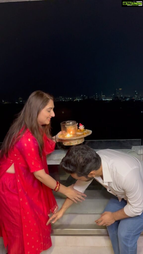 Disha Parmar Instagram - Respect Respect and Respect to my lady and all the ladies who fast for their husbands! This is by far the most pure and pious feeling which really can’t be explained 😇🙏🏼 I love you @dishaparmar happy karwachauth ❤️ #1MinMusic