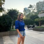 Disha Parmar Instagram - Just Double Tap 🤣💙 Top : @shop.bythebay
