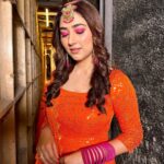 Disha Parmar Instagram - जग जीता दिल हारा रसिया .. 🧡 . . MUA: @ansarisharfuddin