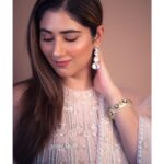 Disha Parmar Instagram - About Last night at #NMACC 😻 . . Outfit by @reynutaandon Earrings by @mortantra Kada by @golecha_jewels Bag by @eena.official Footwear by @stoffastyle Styled by @shrushti_216 Clicked by @iam_rajinamdar