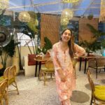 Disha Parmar Instagram - Raw & Random at it’s best! 👻 . . Suit : @thechikanlabel