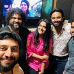 Divya Pillai Instagram - Day 1- Dubbing ✅ @shefeekkintesanthosham 🤍 @iamunnimukundan @actoranup_ @vvipink #workmode #on #art #of #making #cinema #movie #movietime #instagood #instadaily #instagram