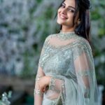 Divya Pillai Instagram - 𝑱𝑴 𝑺𝒊𝒈𝒏𝒂𝒕𝒖𝒓𝒆 𝑮𝒐𝒅𝒆𝒕 𝑺𝒂𝒓𝒆𝒆!!... The tulle cast in pastel shade speaks volumes of the inner grace intricated handwork that it beholds the charm & serenity The bejewelled neck gives gorgeous look to the bride without jewellery The godets and frills given in the pleating area of ​​the saree gives a classy look!! . . . . New collections available in Kochi store.... InFrame : @pillaidivya Bridal Outfit:@jeunemaree MUA:@makeupartist_jyotibutola Photography:@rejibhaskar_ Video:@celestiamedia Editing:@ajitjess Decor:@st_martin_wedding_planners Bouquet:@azalea_wedding_gallery Venue:@town_not_far_away Concept &Styling:JeuneMaree Team . . . . WhatsApp us on +91 85928 14248 Know more @jeunemaree #divyapillai #jeunemaree #jeunemareebridaledit2022 #Midyear #saree #sareelovers #sareeblouse #designersarees #sareecollection #wedding #weddingsaree #bridalsaree #bridalcollection #weddingdresses #weddingsareedesign #bridaldressmaker #weddingboutique #designersarees #bride #bridesofkerala #bridesofindia #boutiqueonline #boutique #keralaweddingphotography #keralawedding #boutiqueshopping #weddingphotos #bridal @divyapillaifans @divyapillai__fans @fans_of_dp