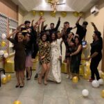 Divya Pillai Instagram - SURPRISEEE! 😁 Best times ever! 😍 Happy birthday Divyuuuse, we love you ♥️♥️♥️ #birthdaygirl #us #besttimesever #goodvibesonly