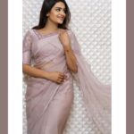 Divya Pillai Instagram - Hey you... 💗🤎 📸 @anoopupaasana_photography Styled by @_nikhil_nikki_nikhil For @laksyah 💗 @riamithun #saree #sareelove #ethinicwear #sareeblouse #georgettesaree #silksarees #indian #fashion #fashionista #fashionstyle #fashiondesigner #indianwedding #indianwear Kochi, India