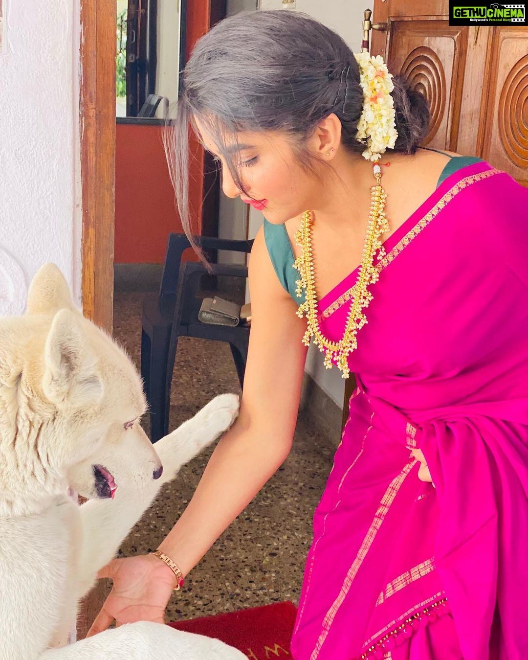 Divya Uruduga - 174.6K Likes - Remember the lost and found Blue🐶?!💙 The cutest! @bluhuskee
💛🖤
📸: @mansa_neeraj
Jewellery: @velvetboxby
#divyauruduga #divyau #du #D #uruduga #DU #DUvians #thirthahalli #d #shivamoga #kpdu #arviya #arviyans #arya #preetiirali #live #love #laugh #peace #positivity #🧿