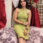Divya Uruduga Instagram - Life is as simple as you allow it to be!!🍀 Wearing: @armoire_handmadeproducts 👗 🖤💛 #divyauruduga #divyau #du #D #uruduga #DU #DUvians #thirthahalli #d #shivamoga #kpdu #arviya #arviyans #arya #preetiirali #live #love #laugh #peace #positivity #🧿