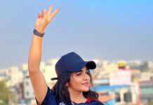 Divya Uruduga Instagram - RCB FOREVER ♥️ 💛🖤 #divyauruduga #divyau #du #D #uruduga #DU #DUvians #thirthahalli #d #shivamoga #kpdu #arviya #arviyans #arya #preetiirali #live #love #laugh #peace #positivity #🧿 #rcb #rcbarmy #rcbfans #escn