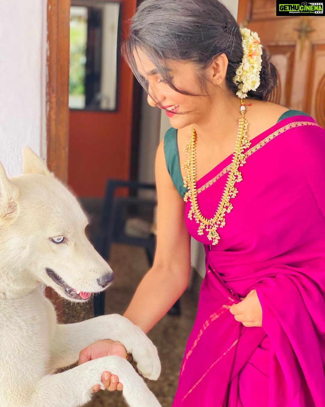 Divya Uruduga - 174.6K Likes - Remember the lost and found Blue🐶?!💙 The cutest! @bluhuskee
💛🖤
📸: @mansa_neeraj
Jewellery: @velvetboxby
#divyauruduga #divyau #du #D #uruduga #DU #DUvians #thirthahalli #d #shivamoga #kpdu #arviya #arviyans #arya #preetiirali #live #love #laugh #peace #positivity #🧿