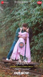 Eisha Singh Instagram - Link In My Bio #TuMujhseJuda ❤️🏔️
The wait is over! It’s time to witness love like never before ❤️❤️❤️
 #MohsinKhan #EishaSingh 
tune into #TuMujhseJuda sung by #AkhilSachdeva, composed by #VipinPatwa and feel the love 💗 
OUT NOW!