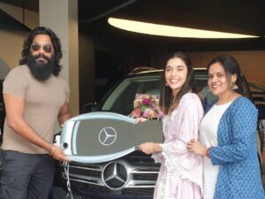 Eisha Singh Instagram - This post is dedicated to a long sought dream that lingered in my mind for a while now. Watching that dream come to life has opened up a pandora of emotions. From being in awe to shock, surprised and blessed. I felt all these emotions at one go. Maa and Papa thank you for acknowledging my dreams and making them a reality. The realization that the universe collects your dreams that you throw out there and serves them back to you on a platter has made me pause and zone out for a moment. 

Forever grateful and excited to share this amazing addition in my life with you all.💕🧿

PS: DREAMS DO COME ON WHEELS TOO.❤️