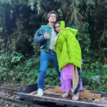 Eisha Singh Instagram – #musicvideo Cominsooonish… When its Freeezin .. First Shot of the Day !! Darjeeling, Queen of Hills