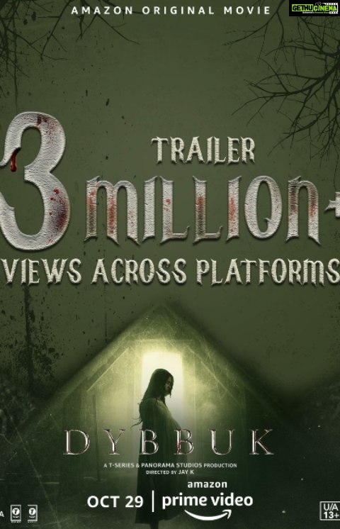 Emraan Hashmi Instagram - Wanna know how scary the Dybbuk can be? The trailer has spooked more than 3 million souls already. Have you watched it yet? π Trailer out now: Link in bio Watch #DybbukOnPrime, Oct 29. @primevideoin @nikifying @manavkaul @jayrkrishnan #BhushanKumar #KrishanKumar @kumarmangatpathak @abhishekpathakk @tseriesfilms @panorama_studios @tseries.official
